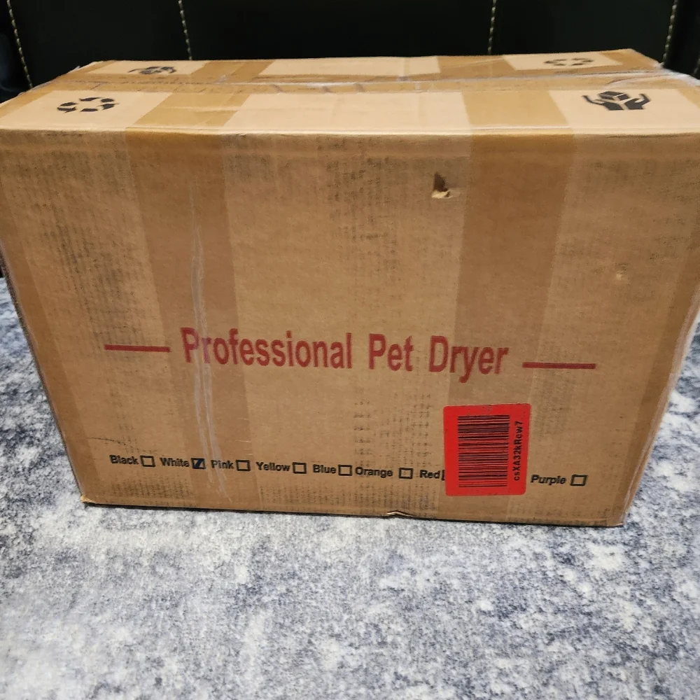Professional pet hair dryer